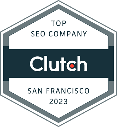 Clutch Top SEO Company badge