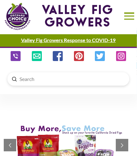 Valley Fig Growers website