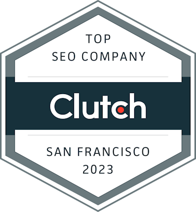 Clutch Top SEO Company badge