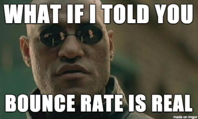 Morpheus Says High Bounce Rate Problems are Real