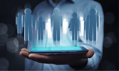 Social Media User Holograms on Tablet - New Social Media Platforms