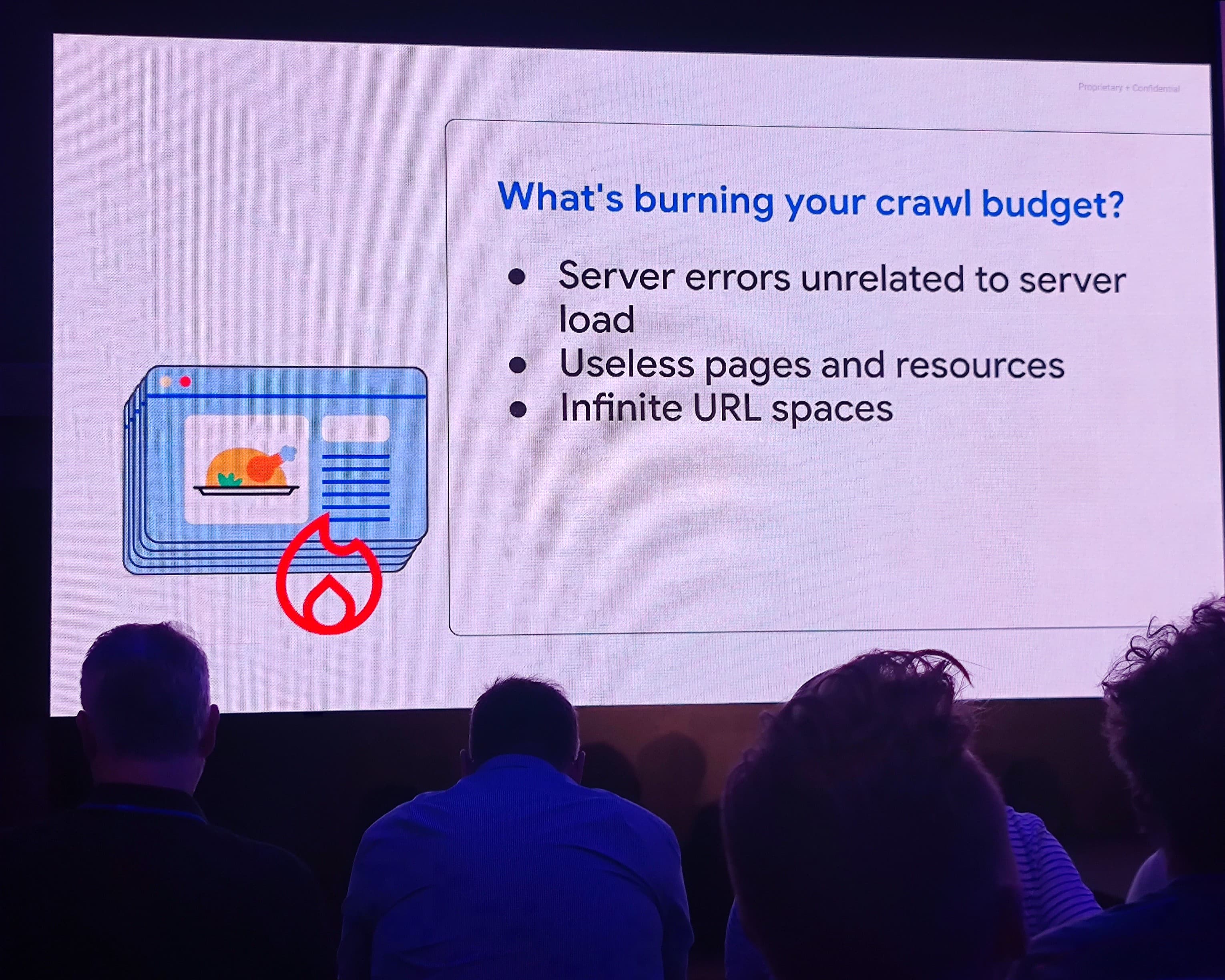 What's burning your crawl budget?