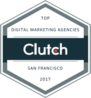 Top Digital Marketing Agencies San Francisco for 2017 Badge from Clutch